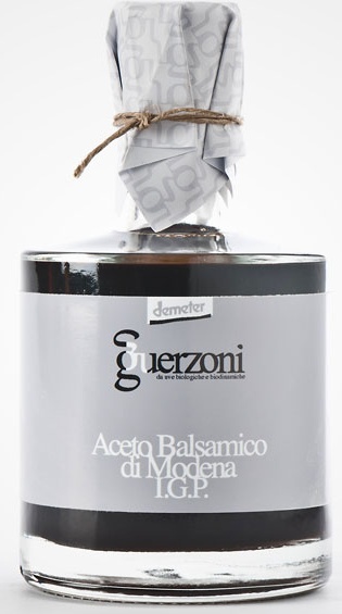 Balsamique série Argent, vieilli environ 8 ans, biodynamique certifié Demeter IGP Modene.  250 ml
