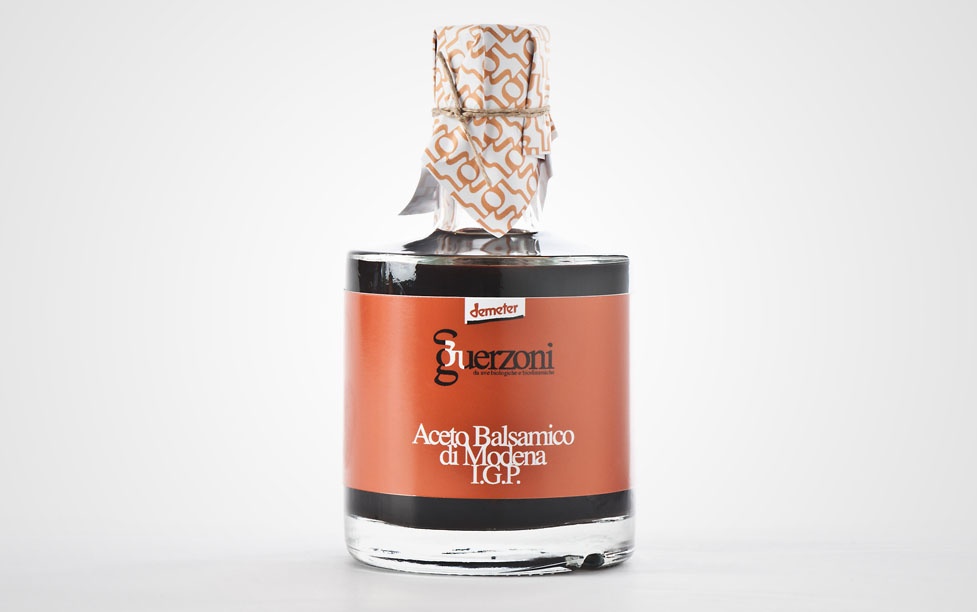 Balsamique série bronze, vieilli environ 5 ans, biodynamique certifié Demeter IGP Modene.  250 ml.